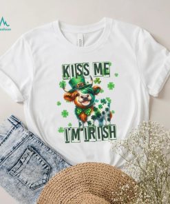 Funny Cow Kiss me I'm Irish St, Patrick's Day Shirt