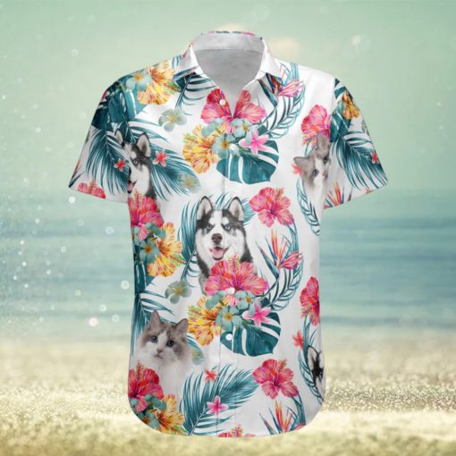 Funny Custom Face For Men, Women   Personalized Photo Hawaiian Shirt