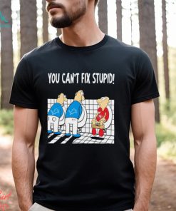 Funny Detroit Lions You Cant Fix Stupid 49ers Football Shirt, hoodie, sweater, long sleeve and tank top Funny Detroit Lions You Cant Fix Stupid 49ers Football Shirt
