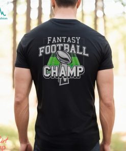 Funny Fantasy Football Champ Tee Fantasy Football Winner T Shirt