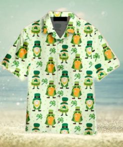 Funny Gnomes St. Patrick’s Day Hawaiian Shirt Aloha For Men And Women