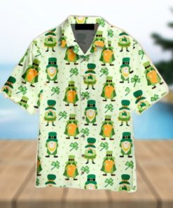 Funny Gnomes St. Patrick’s Day Hawaiian Shirt Aloha For Men And Women