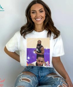 Funny James Harden Reaction To LeBron Dunk Los Angeles Vs LLA Clippers Unisex T Shirt