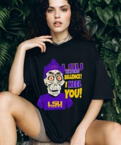 Funny Jeff Dunham LSU Tigers Haters Silence shirt