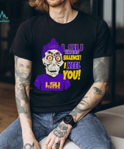 Funny Jeff Dunham LSU Tigers Haters Silence shirt