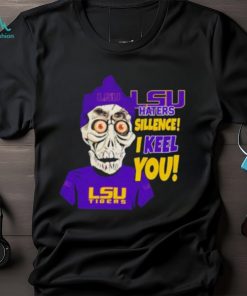 Funny Jeff Dunham LSU Tigers Haters Silence shirt