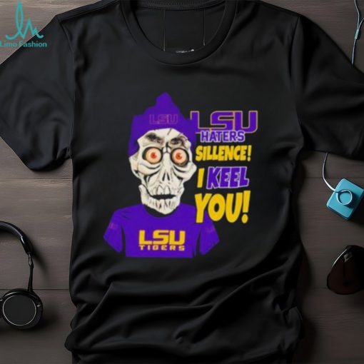 Funny Jeff Dunham LSU Tigers Haters Silence shirt