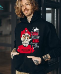 Funny Jeff Dunham northern illinois huskies haters silence I keel you shirt