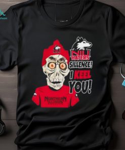 Funny Jeff Dunham northern illinois huskies haters silence I keel you shirt