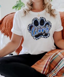 Funny Leopard Lions Paw Football Shirt