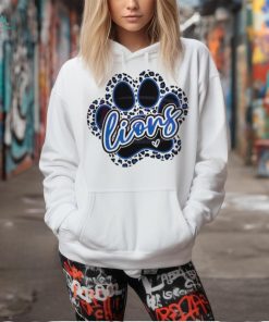 Funny Leopard Lions Paw Football Shirt