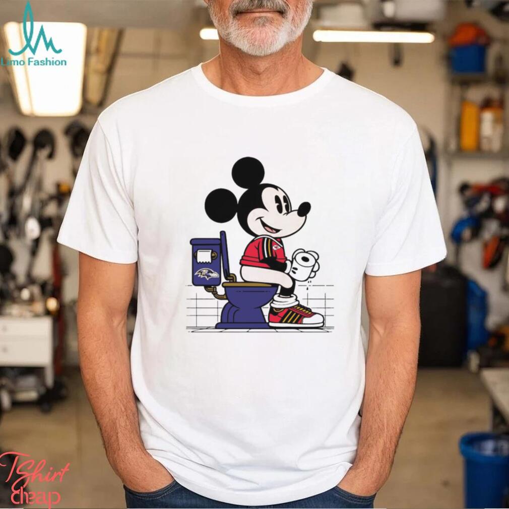 Funny Mickey Mouse Kansas City Chiefs VS Baltimore Ravens Shirt Funny Mickey Mouse Kansas City Chiefs VS Baltimore Ravens Shirt