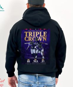 Funny Ravens Defense Triple Crown shirt