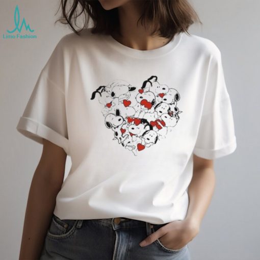 Funny Snoopy Love Valentine’s Day Heart Shirt