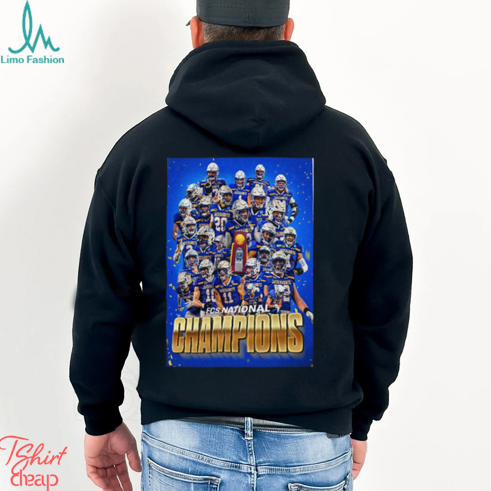 Funny South Dakota State Jackrabbits Champions 2024 FCS National Champions shirt Funny South Dakota State Jackrabbits Champions 2024 FCS National Champions shirt