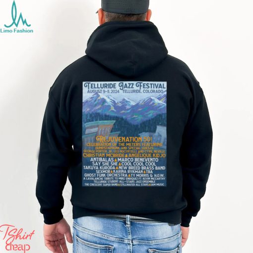 Funny Telluride Jazz Festival Aug 9 11 2024 Telluride, CO T Shirt