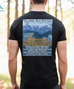 Funny Telluride Jazz Festival Aug 9 11 2024 Telluride, CO T Shirt