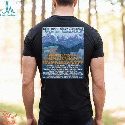 Funny Telluride Jazz Festival Aug 9 11 2024 Telluride, CO T Shirt