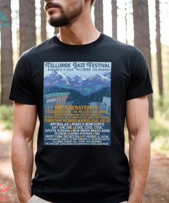 Funny Telluride Jazz Festival Aug 9 11 2024 Telluride, CO T Shirt