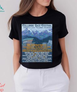Funny Telluride Jazz Festival Aug 9 11 2024 Telluride, CO T Shirt