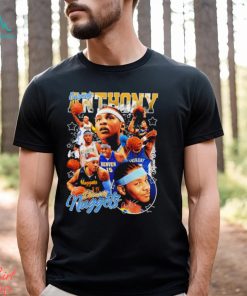Funny carmelo Anthony Denver Nuggets NBA basketball signature graphic shirt