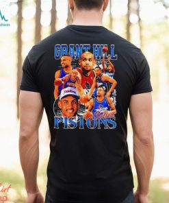 Funny grant Hill Detroit Pistons NBA basketball graphic shirt