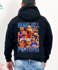 Funny grant Hill Detroit Pistons NBA basketball graphic shirt