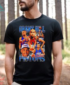 Funny grant Hill Detroit Pistons NBA basketball graphic shirt