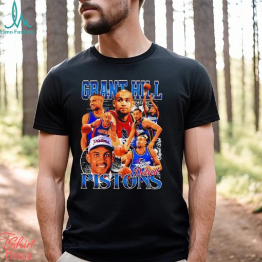 Funny grant Hill Detroit Pistons NBA basketball graphic shirt