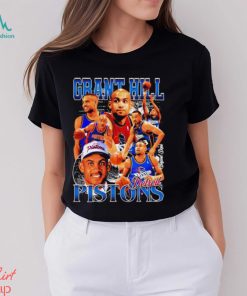 Funny grant Hill Detroit Pistons NBA basketball graphic shirt