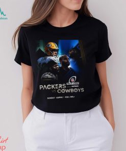 Funny green Bay Packers Vs Dallas Cowboys 2023 2024 NFL Wild Card Game Shirt