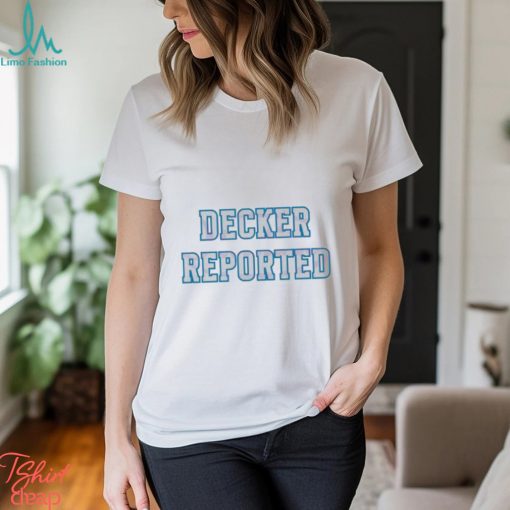 Funny lions football decker reported 2024 shirt