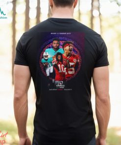Funny miami Dolphins Vs Kansas City Chiefs 2023 2024 NFL Wild Card Game Shirt