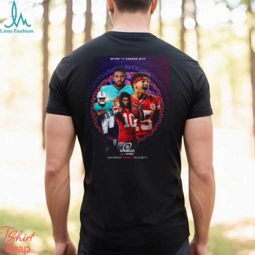 Funny miami Dolphins Vs Kansas City Chiefs 2023 2024 NFL Wild Card Game Shirt