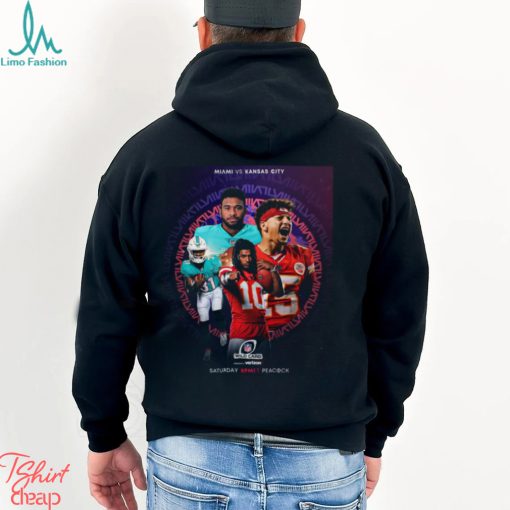 Funny miami Dolphins Vs Kansas City Chiefs 2023 2024 NFL Wild Card Game Shirt