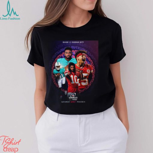 Funny miami Dolphins Vs Kansas City Chiefs 2023 2024 NFL Wild Card Game Shirt