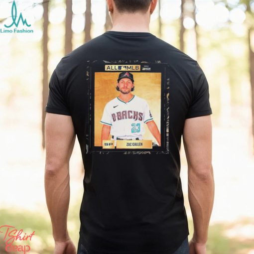 Funny official Zac Gallen Winning 2023 All MLB First Team Shirt