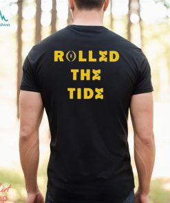 Funny rolled The Tide Michigan Beats Alabama Football Shirt
