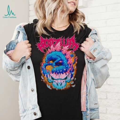 G x K Godzilla Metalcropolis shirt