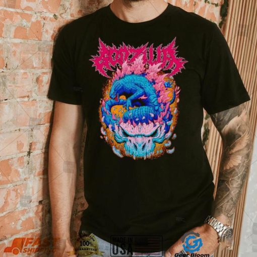 G x K Godzilla Metalcropolis shirt