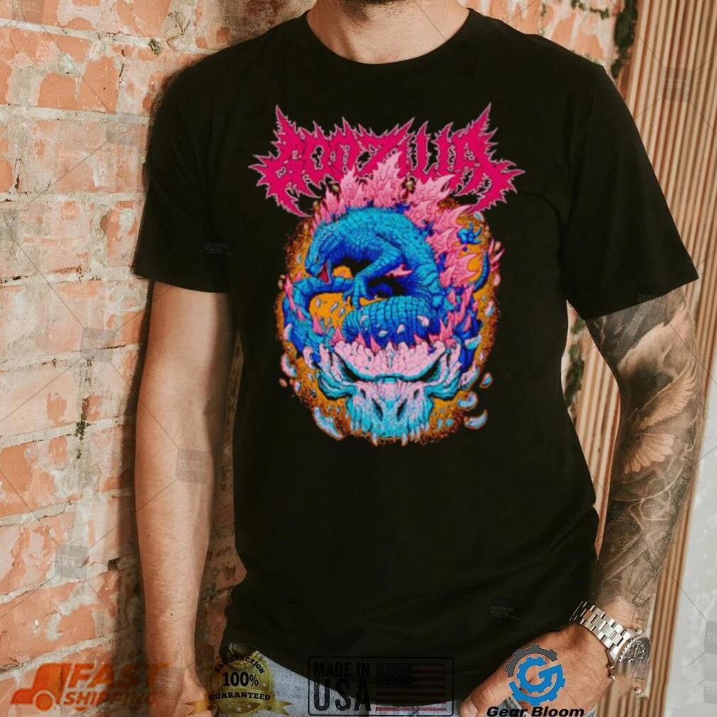 G x K Godzilla Metalcropolis shirt G x K Godzilla Metalcropolis shirt