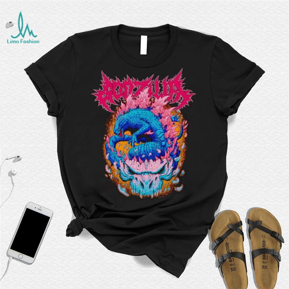 G x K Godzilla Metalcropolis shirt G x K Godzilla Metalcropolis shirt