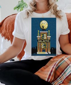 Galactic January 26 27, 2024 Brooklyn Bowl Brooklyn, NY Poster t shirt