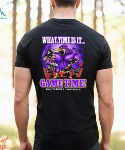Game Time Funny Baltimore Football Shirt