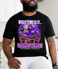 Game time funny baltimore Football T shirt