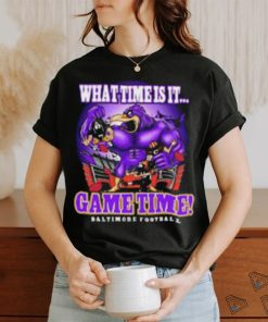 Game time funny baltimore Football T shirt