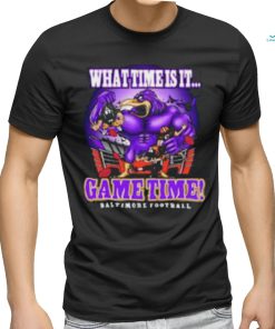 Game time funny baltimore Football T shirt