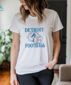 Gameday Detroit Lions Football Helmet Shirt