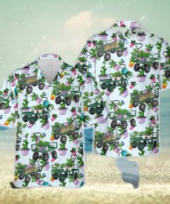 Garden Cart Hawaiian Shirt Vintage Gift