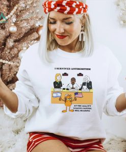 Garfield I survived antisemitism at the 2023 ivy league capitol hill hearing shirt